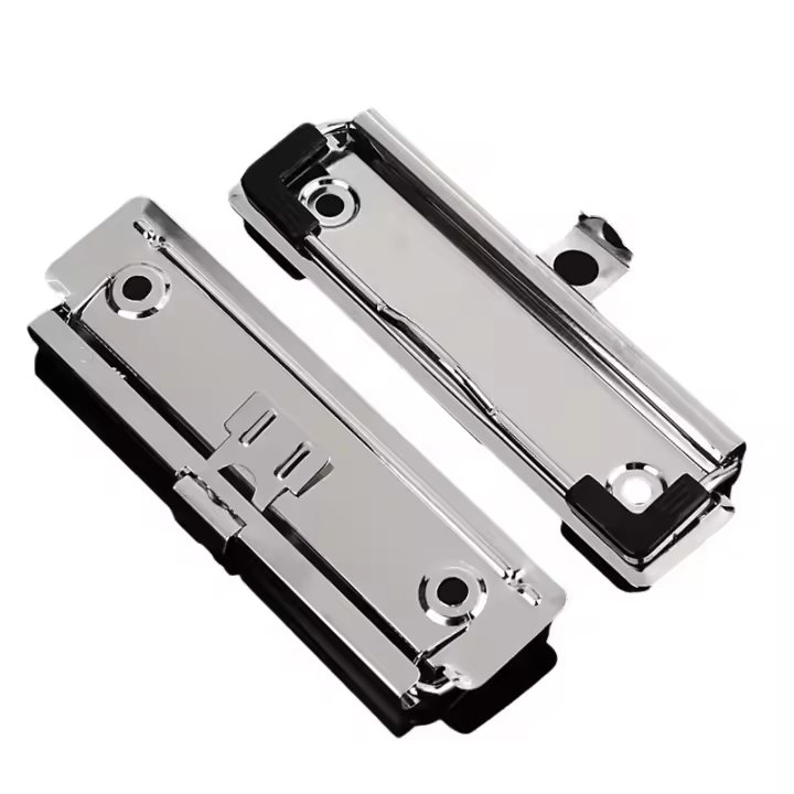 2PCS Clips De Papel De Metal Para Carpeta Y Archivo Con Tornillos Organizador De Almacenamiento Para Escuela Y Oficina - 1