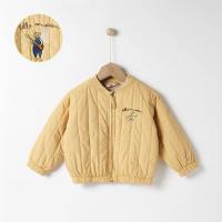 Abrigo De Algodón Grueso Para Niñas 1-6Años Ropa De Invierno Caliente Y Moda Cierre De Cremallera Estilo O-Neck Talla Verdadera - details 2