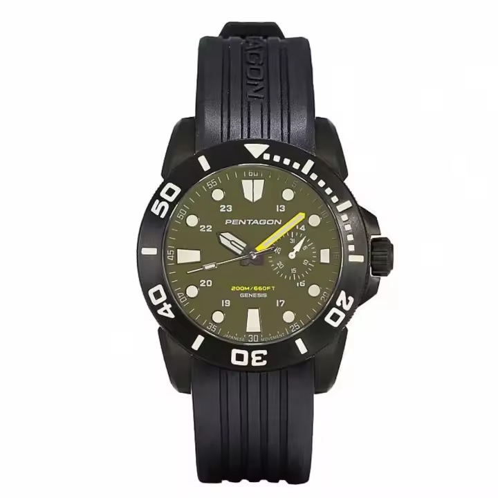 Electrónica Relojes Pentagon Reloj Genesis Negro Adulto - 1