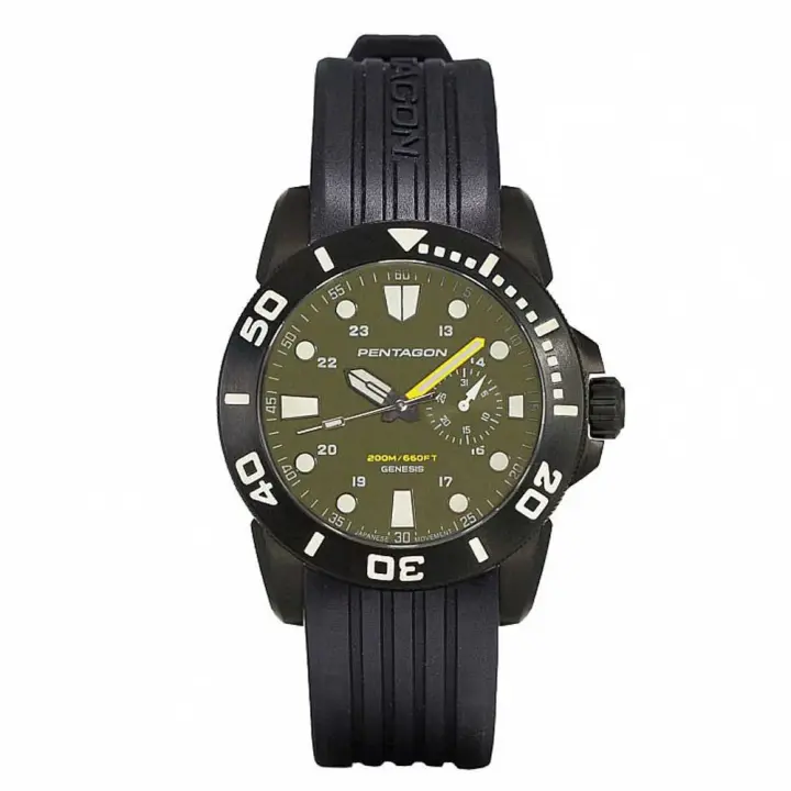 Electrónica Relojes Pentagon Reloj Genesis Negro Adulto - 1