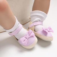 Zapatos De Princesa Para Niña Verano Suaves Tacones Bajo Sandalias Para Primera Caminata Zapatos De Ballet Interior Y Exterior Para Bebés De 0 a 12 Meses - details 45