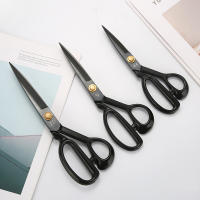 Tijeras De Costura Profesional En Acero Inoxidable Para Telas Y Cuero Herramienta De Corte Para DIY Accesorios De Costura Vintage - details 1