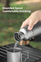 Botella Deportiva De Titanio Tiartisan Para Camping Y Ciclismo 430ml 600ml 750ml Portátil Y Ultraligera Bebida - details 4