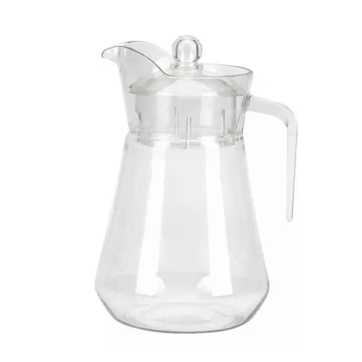 ARTEHOME Jarra de cristal,Color Transparente，1,5L con tapa   , 1,3L sin tapa ,1,0L sin tapa,ideal para zumo de frutas,  limonada ,agua fría, y bebidas  etc. - 1