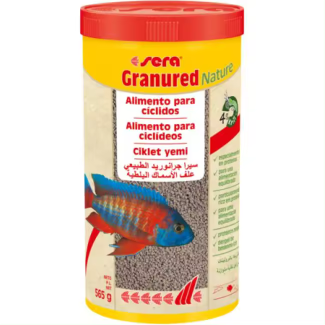 Sera Granured Nature - Alimento Principal para Ciclidos Carnivoros - 1