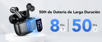 Auriculares Inalambricos Bluetooth, 2025 Cascos Inalambricos Bluetooth con Cancelación ANC Activa de Ruido, Doble micrófono ENC Reducción del Ruido de Las Llamadas, Reproducción 32H Control Tactil - details 0