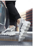 Zapatillas De Running Para Hombre 2024 Suela De Goma Transpirable Ultra Ligera Mesh Cómodas Zapatillas De Moda De Verano - details 9