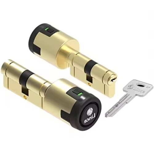Cilindro de seguridad LINCE CPlus alarm 70mm 4030 laton CP54030lz - 1