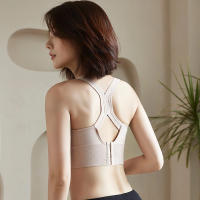 Sujetador Deportivo Sexy Para Mujer Racerback Yoga Fitness Gimnasio Antigolpes Sin Costuras Secado Rápido Top Deportivo Transpirable Y Cómodo - details 11