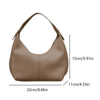 Bolso De Hombro Para Mujer 2024 Estilo Retro De Moda Cuero PU Vegano Chic Small Tote Bolso De Mano Diseño De Lujo Bolsos Para Dama - details 8