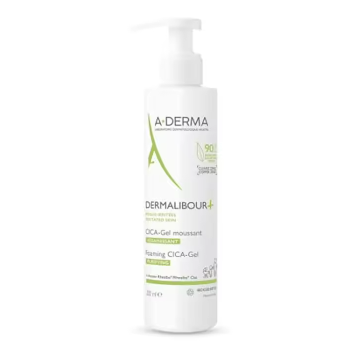 A-derma Dermalibour+ Cica Gel Limpiador Purificante 200 Ml Unisex - 1