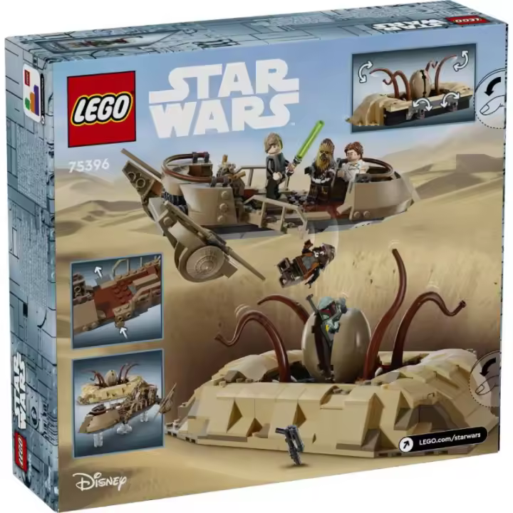 Lego Star Wars 75396 Esquife del Desierto y Fosa del Sarlacc - 1