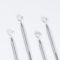 Juego De Masajeador De Rodillo De Jade Natural Antiarrugas Para Ojos Guasha Scraper De Piel Set De Pedregas Para Rostro Antiaging Y Desinflado - details 3