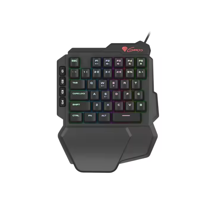 TECLADO KEYPAD GAMING GENESIS THOR 100 RGB MECANICO SWITCH OUTEMU ROJO - 1