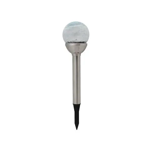 Perel CSOL11D - Luz solar para exterior con filtro de acero inoxidable, RGB, multicolor (12 unidades) - 1