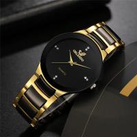 Reloj De Pulsera De Moda Para Hombres Y Mujeres 2022 Marca Nueva Color Neutro Correa De Acero Reloj Casual De Lujo Para Ocasiones Especiales - details 1