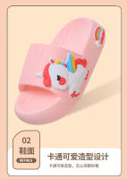 Zapatillas De Verano Para Niñas Con Diseño De Unicornio Antideslizantes Y Suela Gruesa Para El Hogar Y Baño Tallas 2-8 Años - details 1