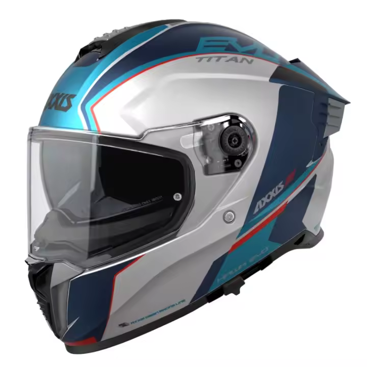 Casco Moto Casco Axxis Hawk Evo Sv Titan   Ce U - 1