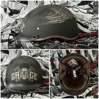 Gorro De Béisbol Retro Con Adhesivos Para Motocicletas Scooters Patinetas Y Skate Washable Liner Visera Integrada - details 12