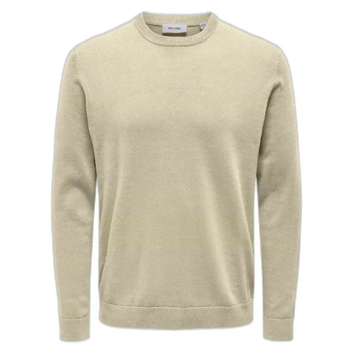 Camiseta de Manga Larga Only & Sons Onsalex para hombre en color beige - 1