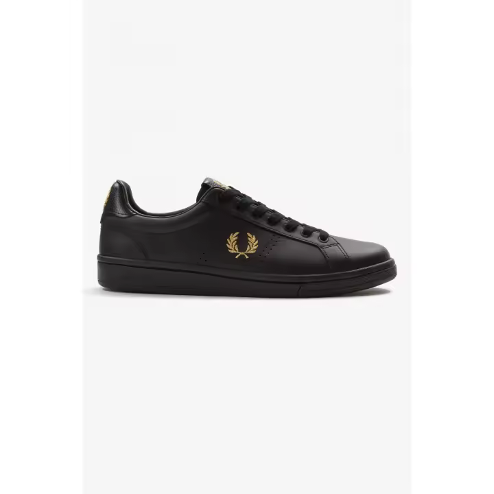 Fred Perry - B721 B4290 - Zapatillas de Piel Negras - Hombre - 1