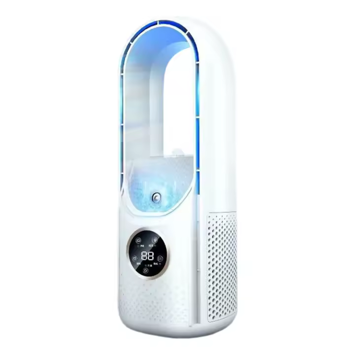 Ventilador Portátil Sin Hojas USB Sarmocare Para Refrigeración De Aire Mínimo Para Escritorio Con Ventilación Natural Sin Rotación - 1