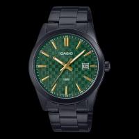 reloj hombre analógico Casio Gunmetal MTP-VD03B-3A 41mm baño de iones correa de acero - details 2