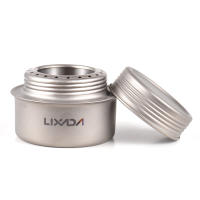 Estufa De Camping Portátil Mini Ligera De Ti Para Combustible Álcool Eficiente Y Segura Para Actividades Al Aire Libre Y Acampar - details 0