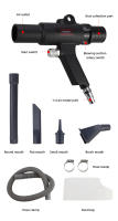 Kit De Pistola De Aire HIFESON CX10 Doble Función Pulverizador Y Aspiradora Herramientas De Limpieza Pneumáticas Para Uso Comercial - details 4