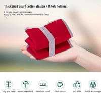 OmHome Almohadilla para sentarse, 2 piezas de almohadilla de espuma para asiento de senderismo plegable, almohadilla de asiento impermeable para acampar con bolsas de almacenamiento, tapete de espuma plegable para exteriores para senderismo, picnic, mochi - details 3