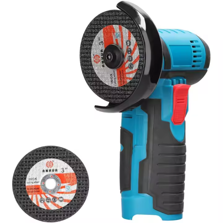 La pequeña amoladora angular portátil de 12 V - Incluye 2 Hojas de Sierra-Se vende sin badería - 1