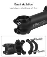 UNO Carrete De Bicicleta 7/17/35 Grados Montaña Bicicleta Puente 28.6mm 31.8mm 60/70/80/90/100/110/120/130mm Manillar De Carretera - details 9