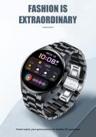 Reloj Inteligente LIGE HD Pantalla De Acero Inoxidable Bluetooth Llamada Resistente Al Agua Deportivo Fitness Para Hombres Compatible Con Huawei - details 0