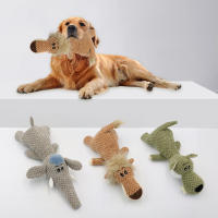 Juguete Para Perros De Peluche De Maíz Suave Sonido Self-Hi Para Masticar Y Limpiar Los Dientes Diversión Para Mascotas - details 3