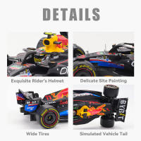 Modelo De Coche De Precisión Bburago 1:24 F1 Red Bull RB19 Gran Premio De Austin SF23 W14 Detallado a Escala Colección Regalo - details 4