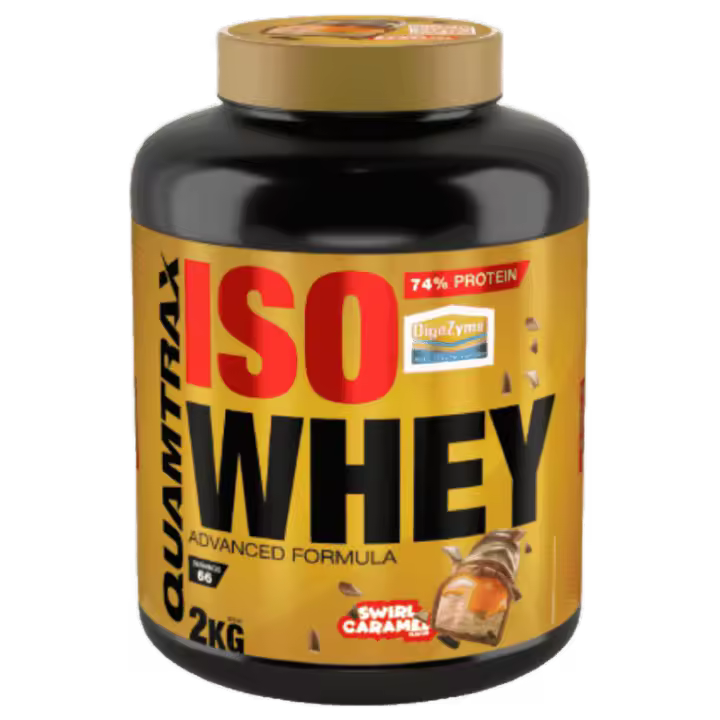 Quamtrax Iso Whey 2 Kg. Swirl Caramel - 1