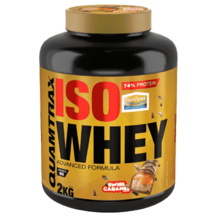 Quamtrax Iso Whey 2 Kg. Swirl Caramel - 1