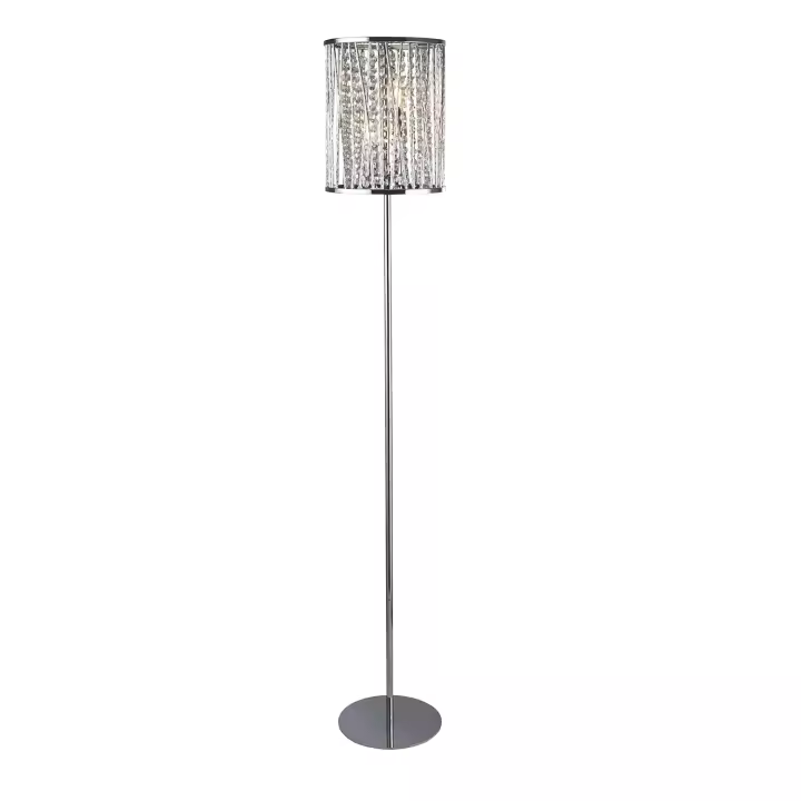 Planta cristalina transparente del cromo del metal contemporáneo de Elisa 1 luz E14 - 1