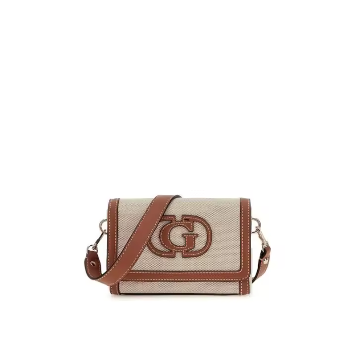 Bolso bandolera pequeña GUESS hwag95-24190 natural - 1