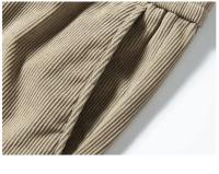 Pantalones Casuales De Corduroy Para Hombre Corte Recto Moda Negocios Verano Otoño Ajuste Regular Ropa Maleza - details 18