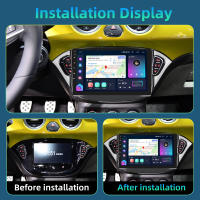 Podofo Radio de coche Android 2 Din para Opel Corsa 2015 Opel Adam 2013 2014 2015 2016 Carplay 8+128GB AI Voice WIFI+4G DSP GPS Navegación Multimedia Reproductor de Video - details 1