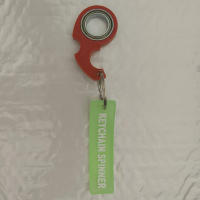 Llavero De Juguete Antiánimo Exquisito Con Giradiscos Para Dedo Llavero Rotativo De Moda Para Parejas Regalos De Descompresión - details 5