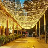 Luces De Navidad De Cadena 10m 20m Con Enchufe Guirnalda De Hadas LED Para Decoración De Hogar Árbol De Navidad Boda Fiesta - details 6
