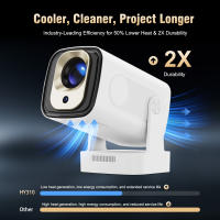 Proyector Mini Autoenfoque Magcubic HY310 Native 1080P 330ANSI 4K Android 11 Con Wifi6 BT5.4 Air Mouse Voz Para Películas Al Aire Libre - details 13