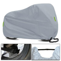 Cubierta Para Moto Impermeable Anti Polvo Con Protección UV Para Bicicleta De Montaña De Carretera Con Agujeros Para Cerradura Y Bolsa De Almacenamiento - details 0