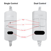 Manta Eléctrica Con Termostato Automático Calefactor De Cama Calentador De Matrícula 220V Para Dormitorio Calentador Rápido - details 9