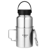 Botella Deportiva Tomshoo De Acero Inoxidable 1.05L Resistente a Fugas Ideal Para Camping Y Actividades Al Aire Libre Taza De Agua De 750ml - details 10