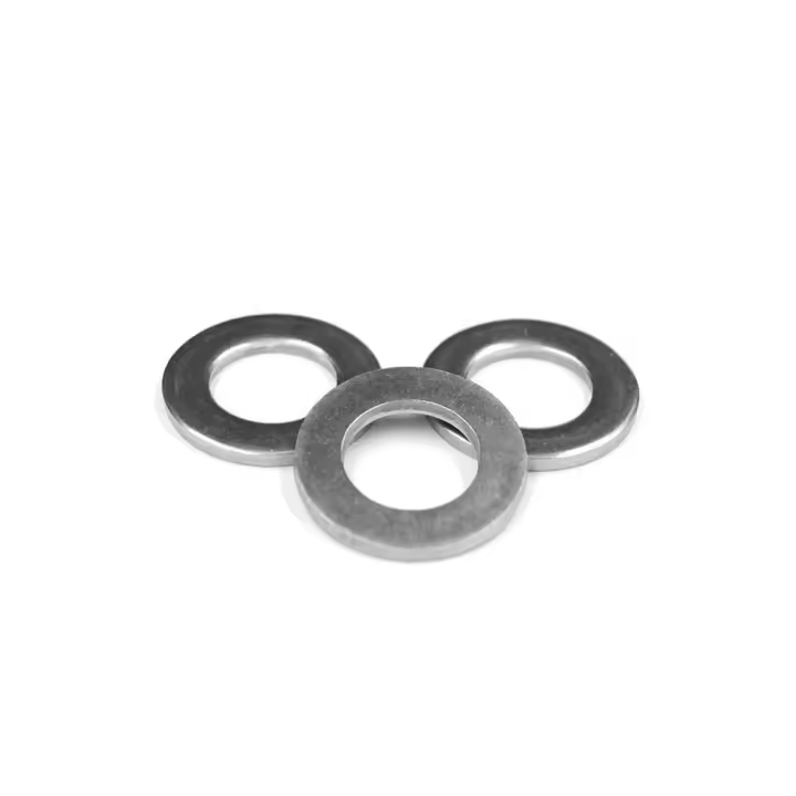 Anillo Plano De Acero Inoxidable 304 Anillo Liso De Acero Para Máquinas Y Automóviles Energía Solar Eólica Muebles Construcción GB97 A2 - 1