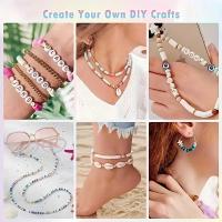 Kit De Hacer Pulseras Con Cuentas De Arcilla Planas Para Principiantes 7000Pcs Con Encantos Para Fabricación De Joyería - details 6