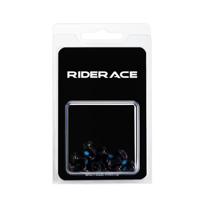 Juego De 12 Piezas De Rotadores De Freno De Disco Para Bicicleta Y Tornillos Torx T25 Acero Inoxidable Colores Variados Accesorio De Ciclismo MTB Parte De Bicicleta De Carretera - 1